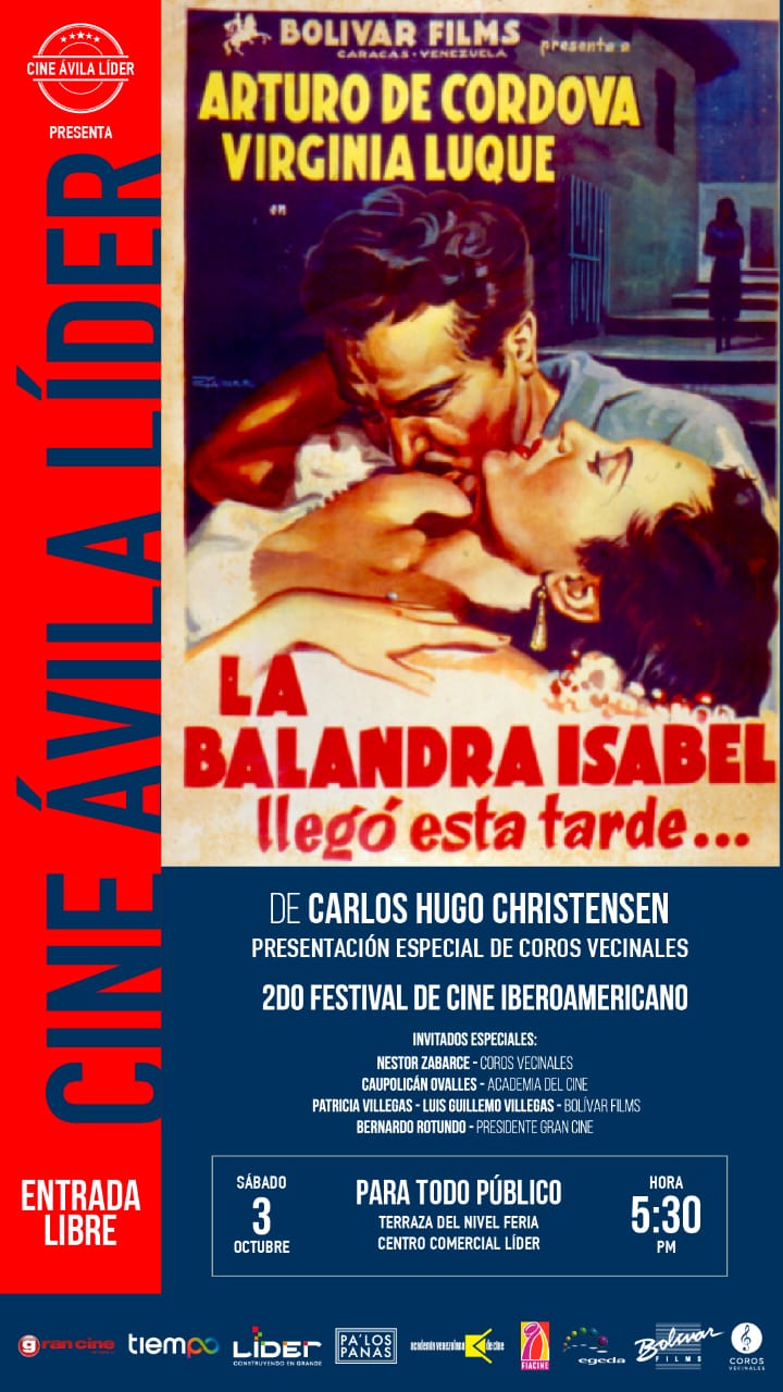 La balandra Isabel llegó esa tarde (Cine Ávila Líder)